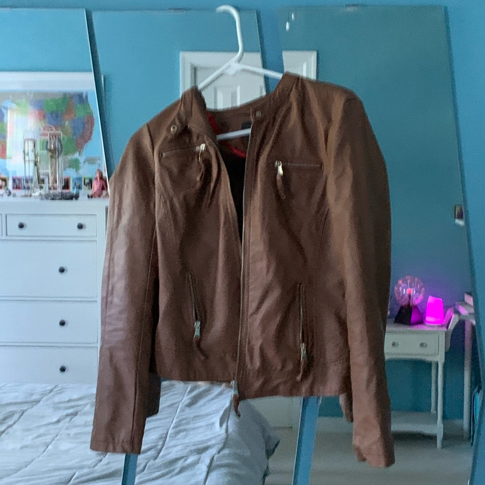 Leather jacket